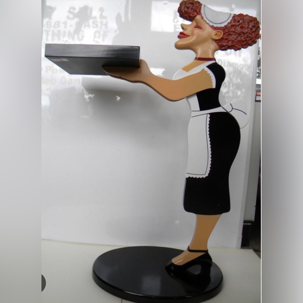 “Bombay Millie The Maid” serving stand.